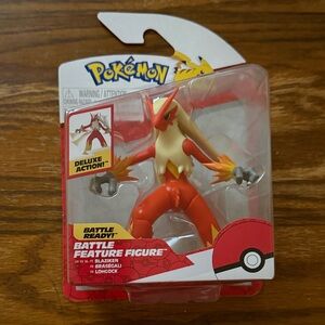 Pokemon Blaziken Battle Figure - Red and Yellow